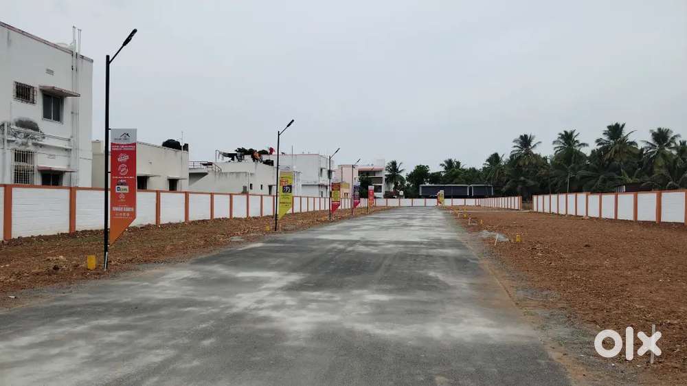 KUNNATHUR BUS STOP NEAR DTCP PLOTS FOR SALE