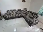 L shaped sofa