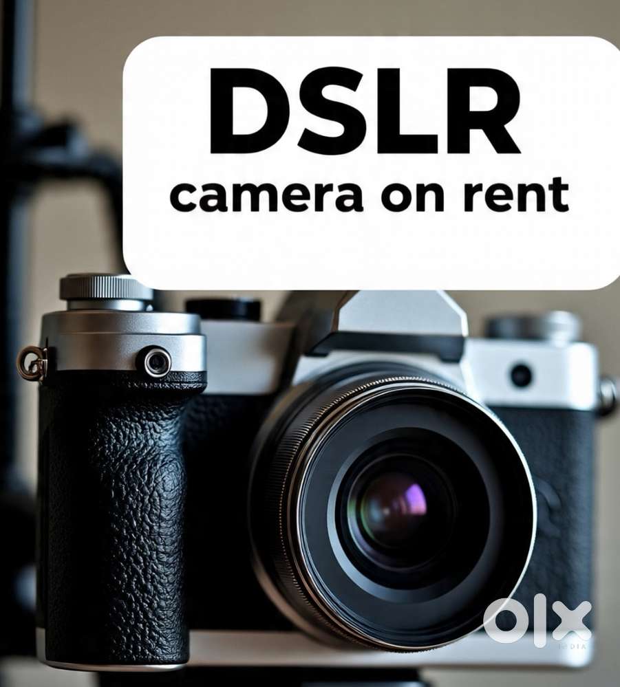 DSLR CAMERA ON RENT 249/- rupees per day