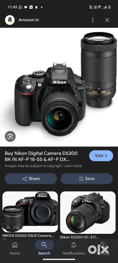 Nikon DSLR rent
