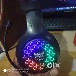 RGB headphone new condition only 5months used