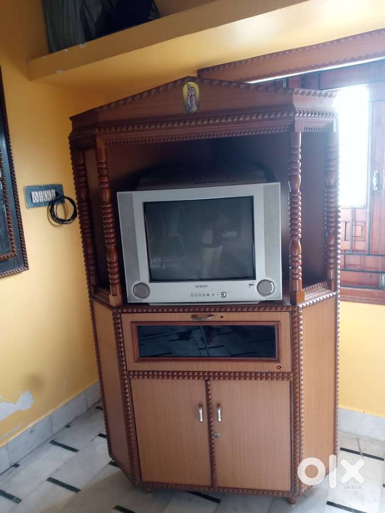 T.V. Stand with two locker