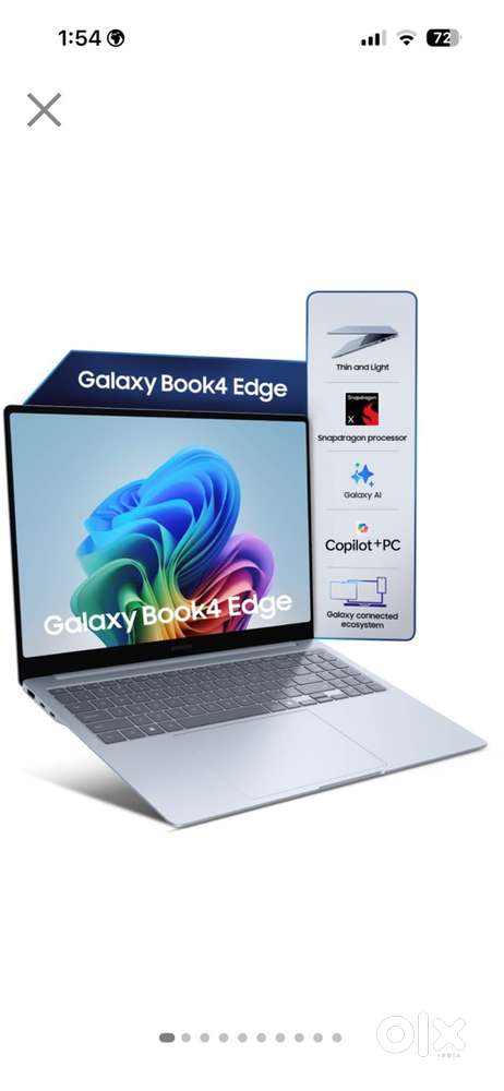 Samsung Galaxy Book4 Edge Series- 15.6 inch screen
