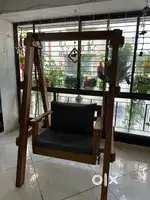 Standing Large And Beautiful Swing For Living Room Made Of Pure Wood