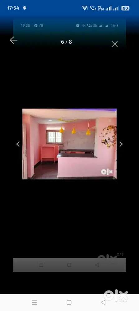 1 bhk with attached open kitchen with spacious corridor