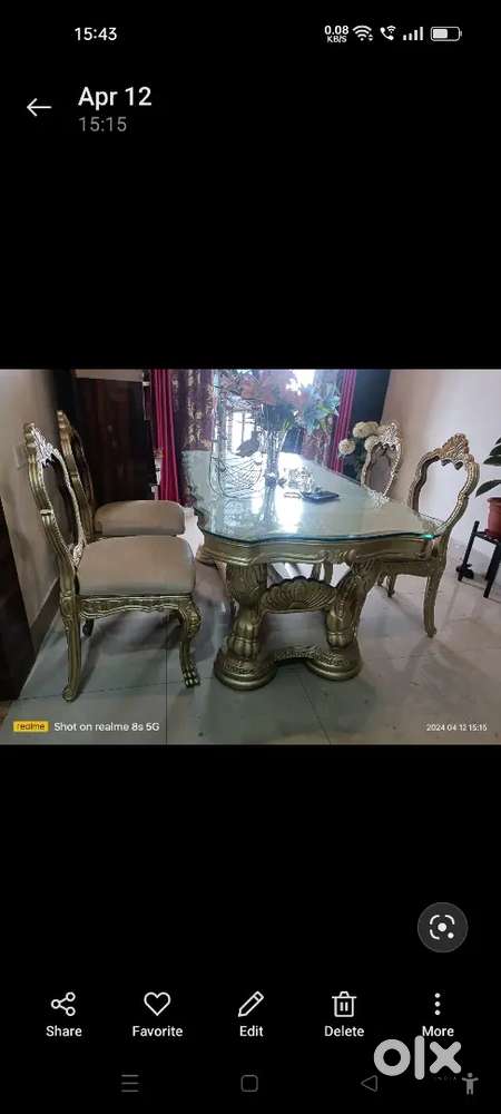Dining set almost new