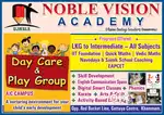 In Noble vision Academy need tutors for  3hrs per day
