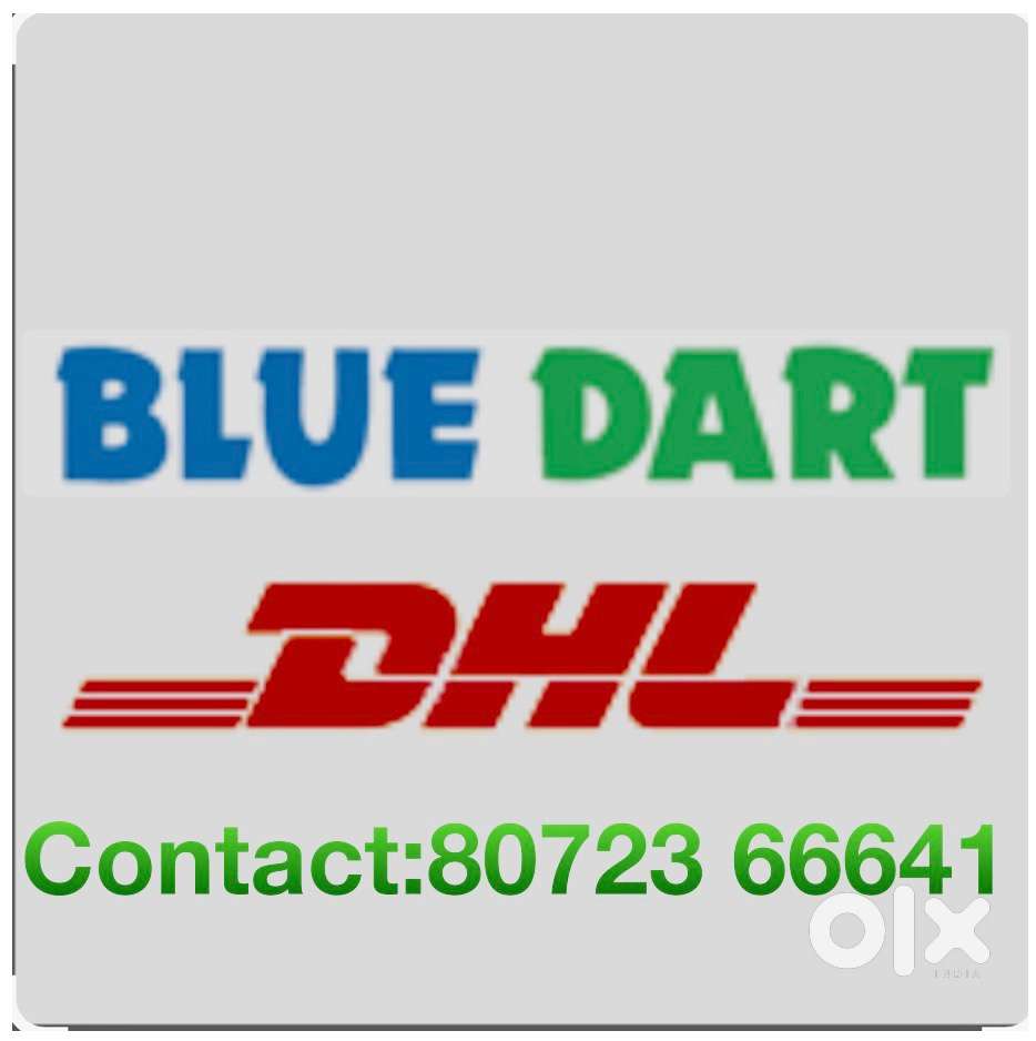 Courier Delivery with Blue Dart in Parrys.
