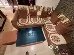5 seater sofa with two cover
