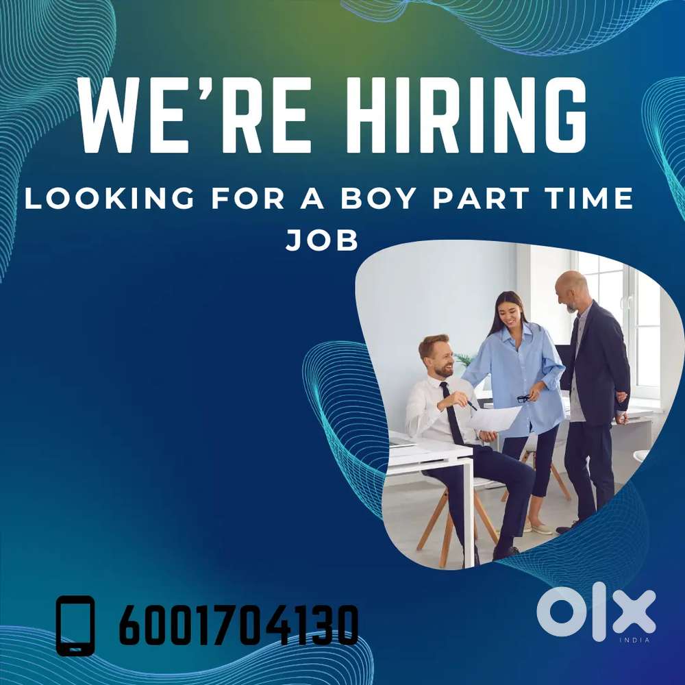 Hiring Part-Time Boy