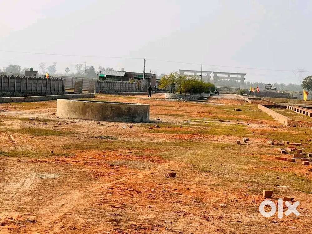 लखनऊ सीतापुर कर निकट प्लॉट खरीदे तुरंत रहने योग बैंक लोन सुविधा उपलब्ध