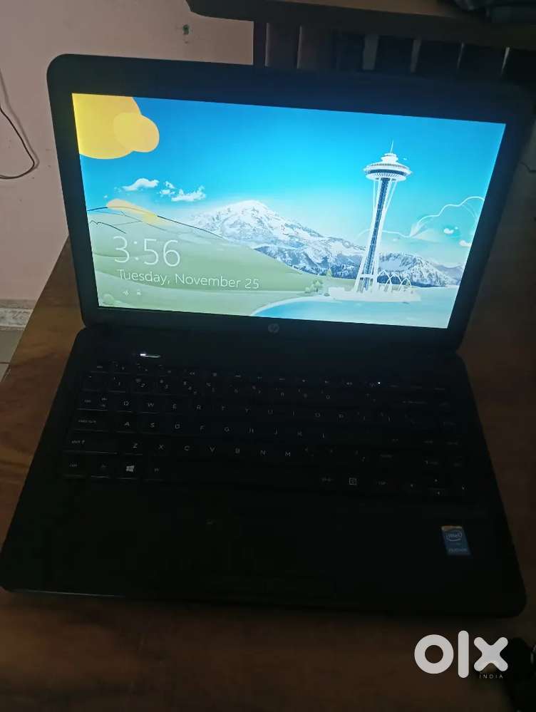 HP laptop with charger