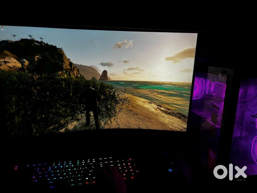 Gaming pc with high configuration all components warranty