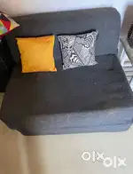 Sofa and bean bag