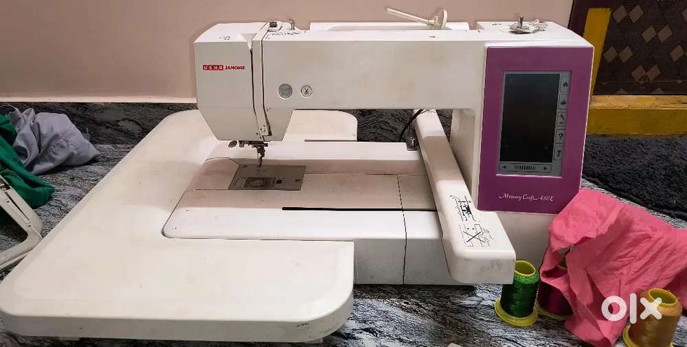 Usha 450 computer embroidery mission