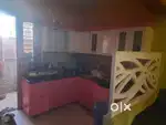 Independent villa with ground & first floor and covered car parking