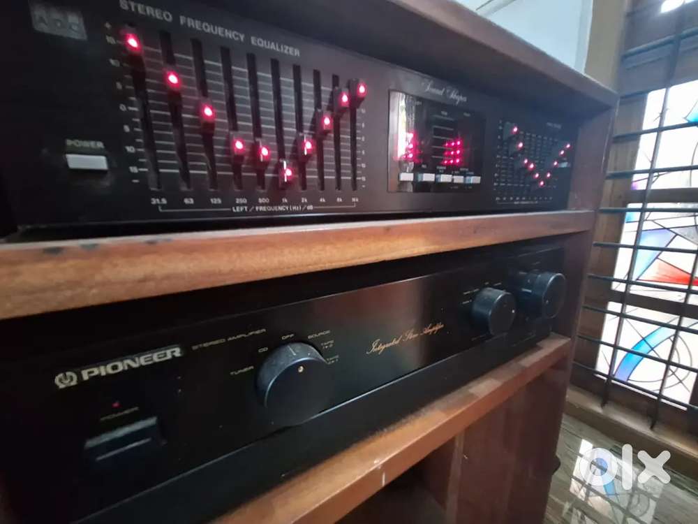 Pioneer a400x, jbl LX44, 10band equalizer