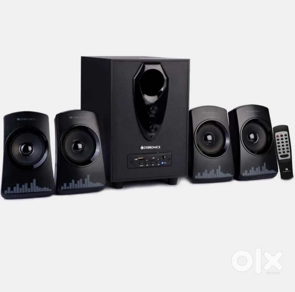 Zebronics 4.1 home theatre system stock condition