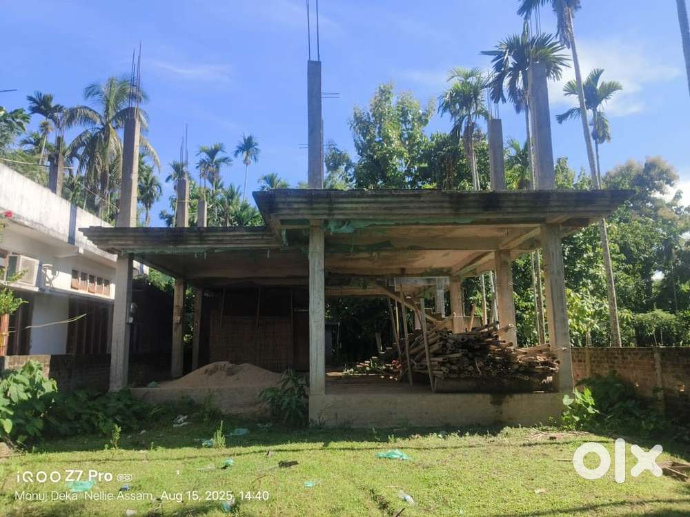Under construction RCC house with 1.7 katha miyadi land