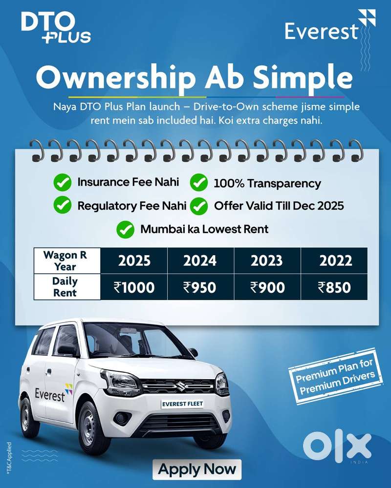 Driver Wanted: Join Everest Fleet’s D2O Program Today!q