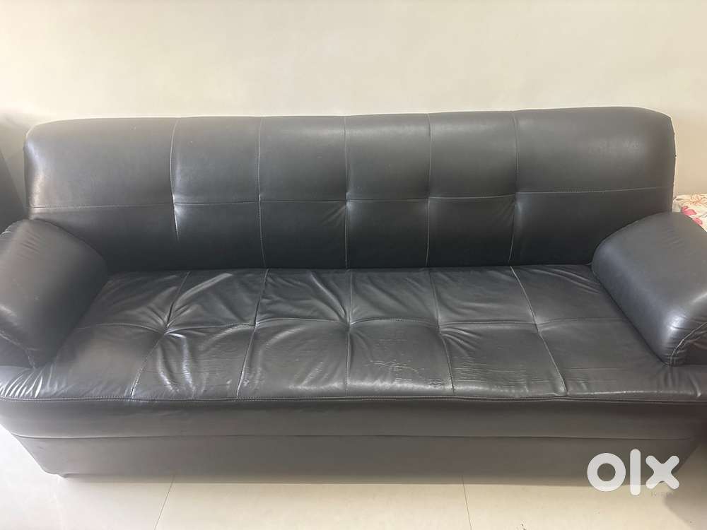 Boston Three Seater Sofa (Black)
