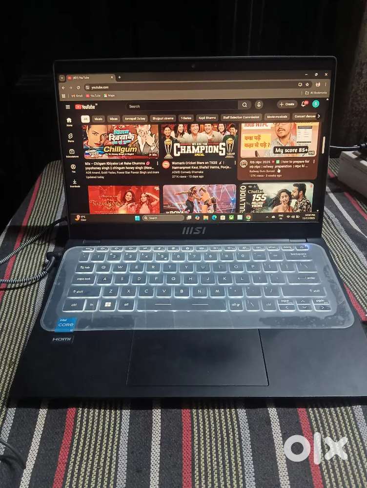 MSI laptop 8GB RAM 512 SS