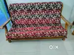 One 3 seater, Two 1 Seater Sofa Sety.