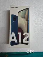 Samsung galaxy A12 (4G)with box and original charger