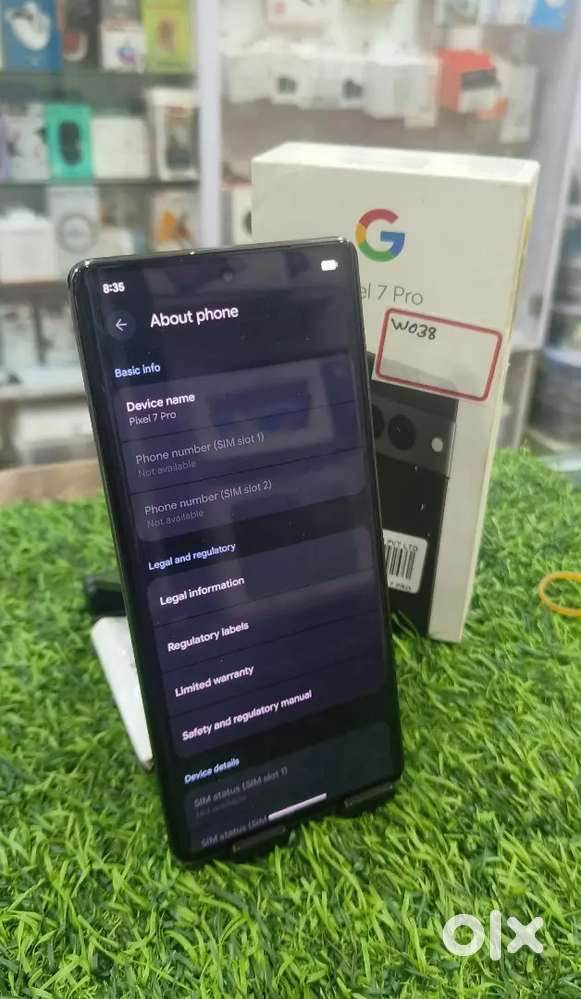 Google Pixel 7 Pro
Specifications
RAM: 12GB
Storage: 128GB