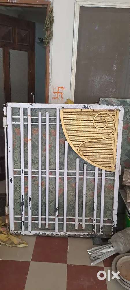 Iron pipe door