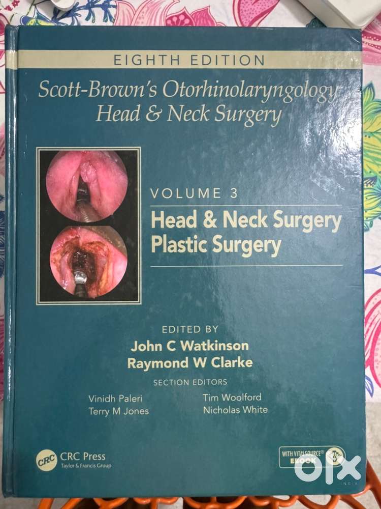 Scott Brown 8th edition for sale (ENT Text book)