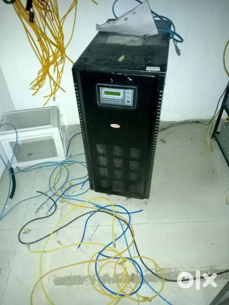 BPE Make 15KVA 240VDC Online ups and Amaron quanta 12V 42AH 20Nosl