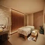 Selling spa setup