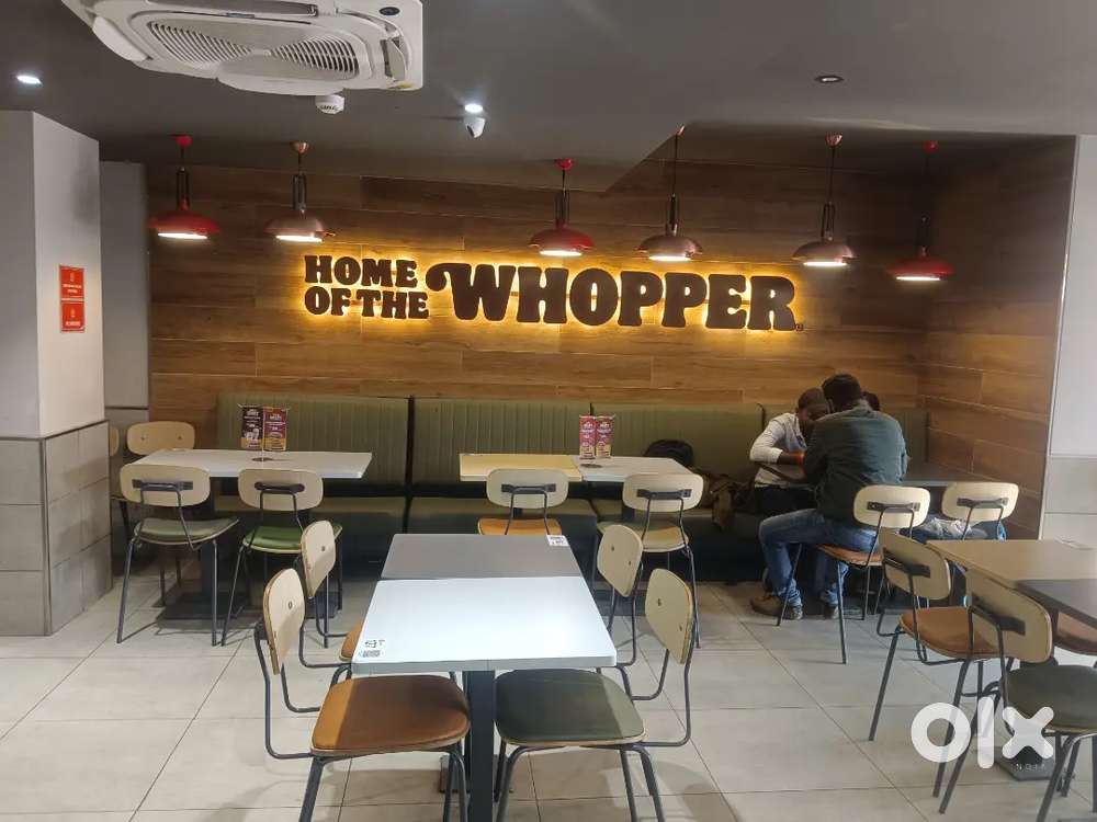 Burger king (Only males)