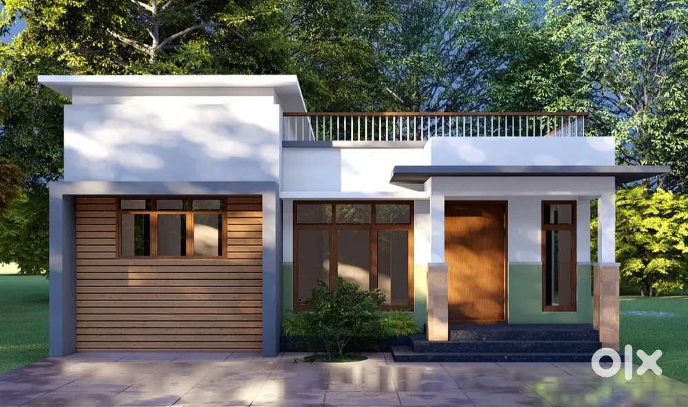 2 bhk(will construct) in 5.5cents Nr RubberparkAirapuram(loanfacility)