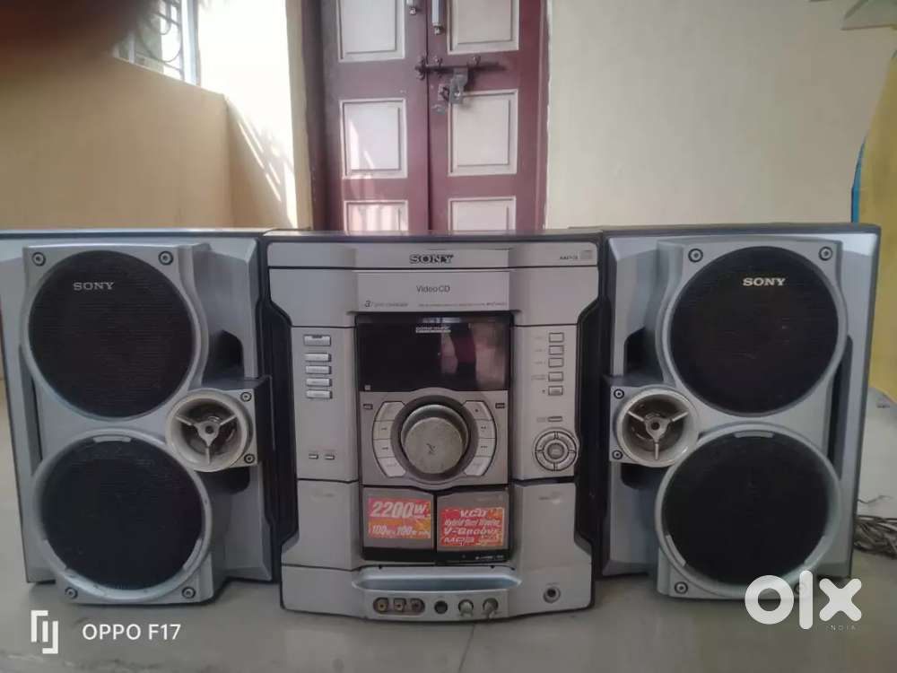 Sony music audio video system working good condition