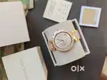 Micheal kors rose gold ceramic watch