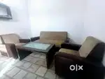 5 seater sofa set with wooden centre table