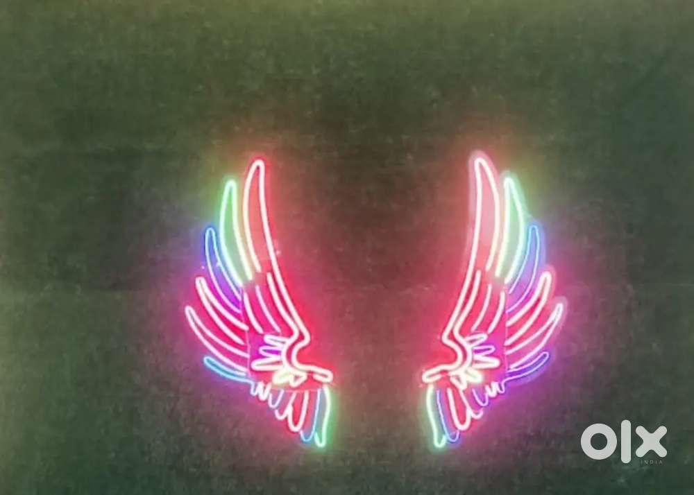 Neon LED Wings