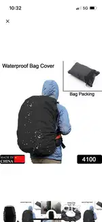 Rain Cover bag free delivery
