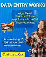 Data entry work