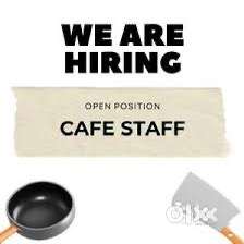 Cafe staff required in jagamara bhubaneswar