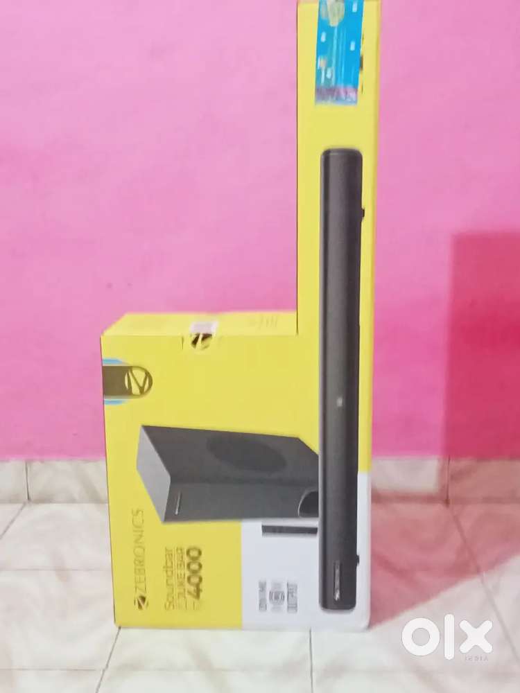 Zebronics zuke 4000 bar 120W Bluetooth Soundbar New Seal Pack