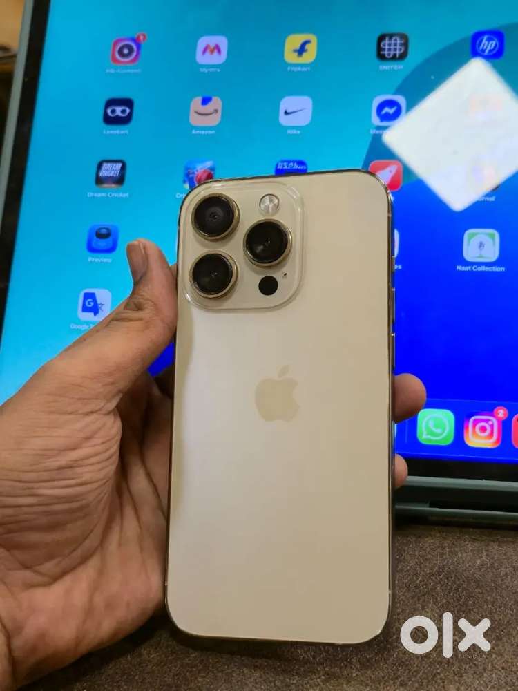 Iphone 14 pro 128 gb condition very good with box bill gold colour