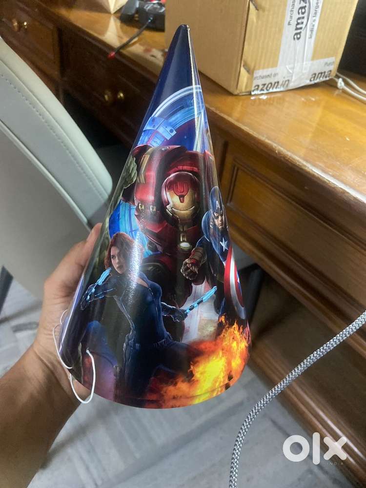 Avengers B’day Caps