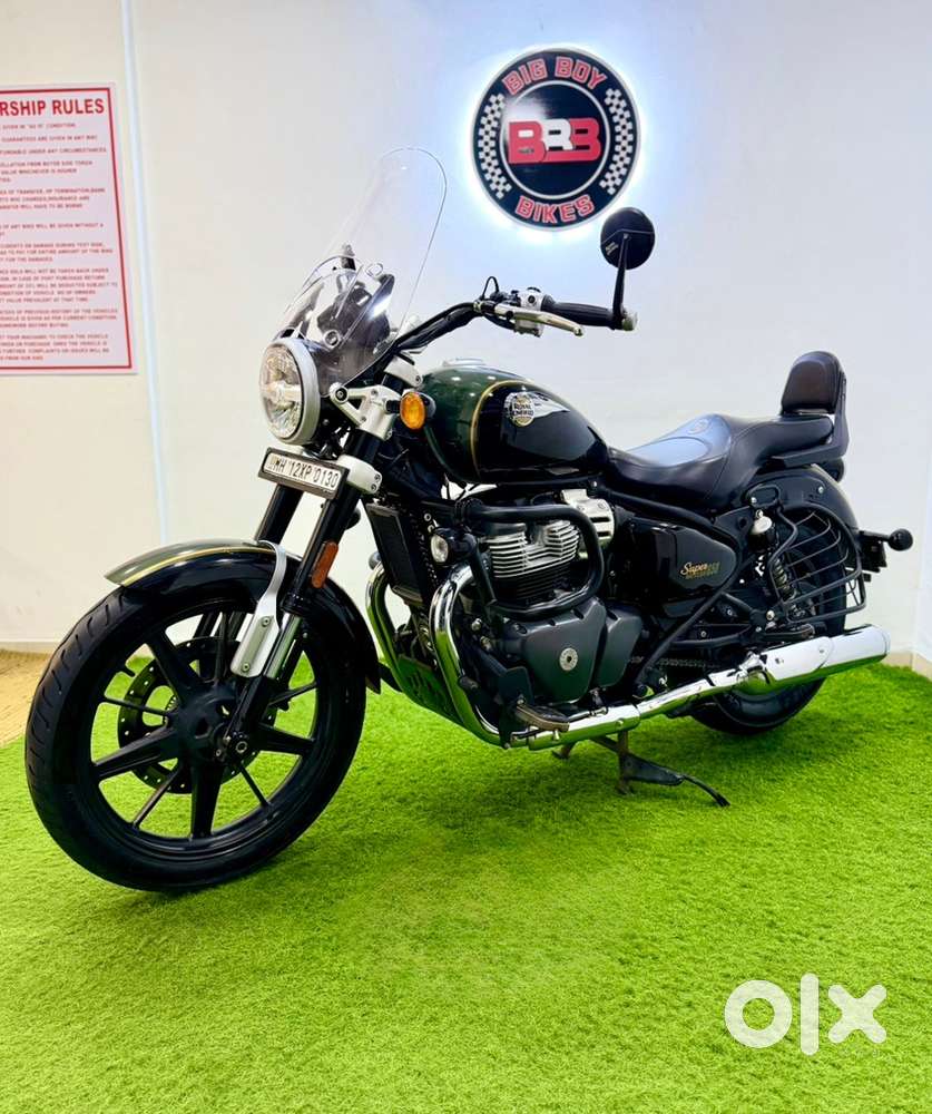 Royal Enfield SuperMeteor 650. New Condition. Harley Davidson Valcun