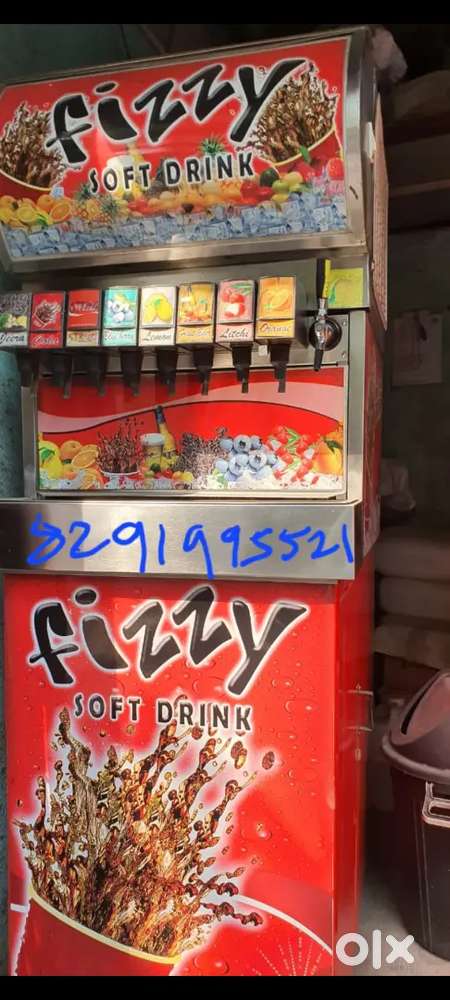 Soda machine with 8+1( Juice and Soda) Flavours
