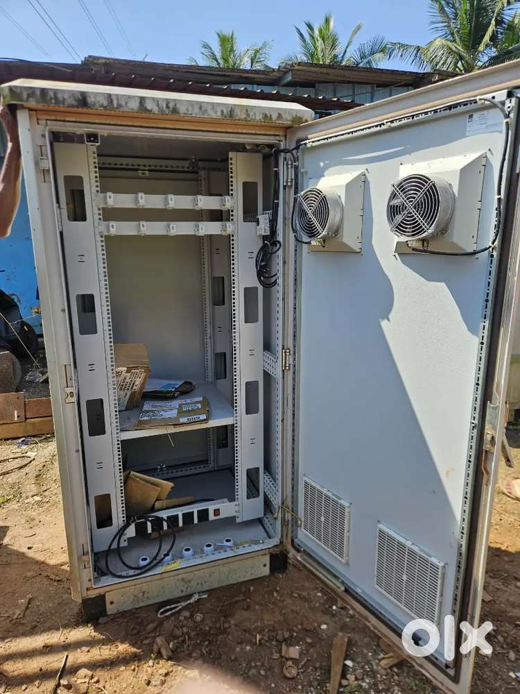 Out rack for  telecommunications cabinet.