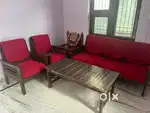 5 seater sofa set with centre table