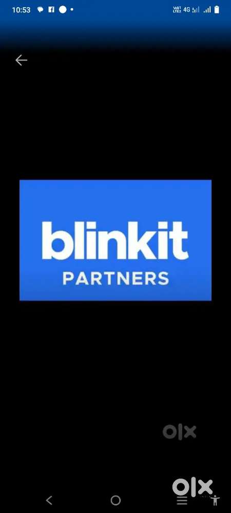 Hiring for Mumbai blinkit delivery boy job